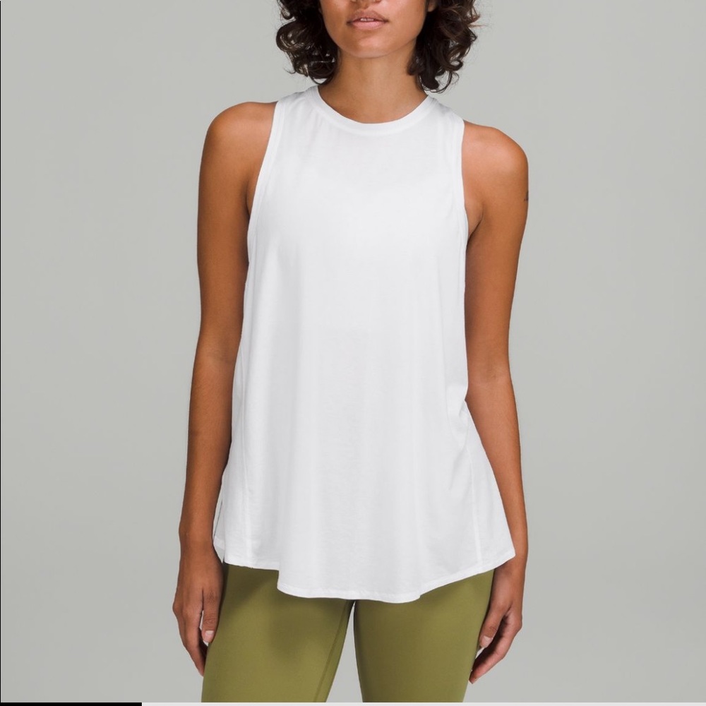 ALL TIED UP TANK LULULEMON IN BLUE/GRAY